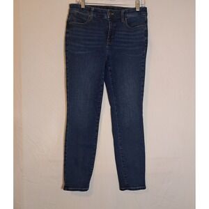 Talbots Denim Slim Ankle Jeans Dark Wash Women Size 8